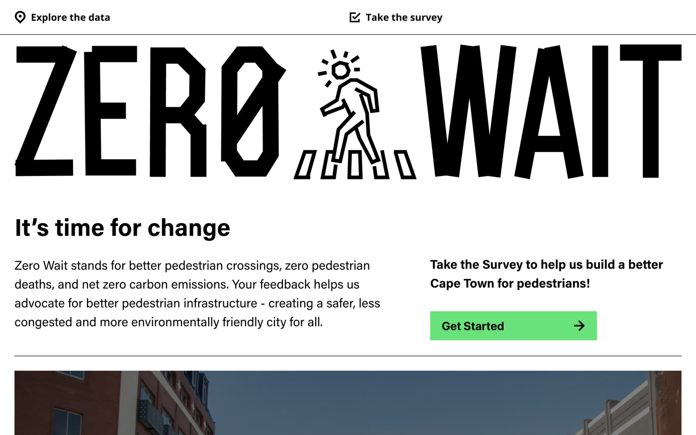 The Zero Wait home page